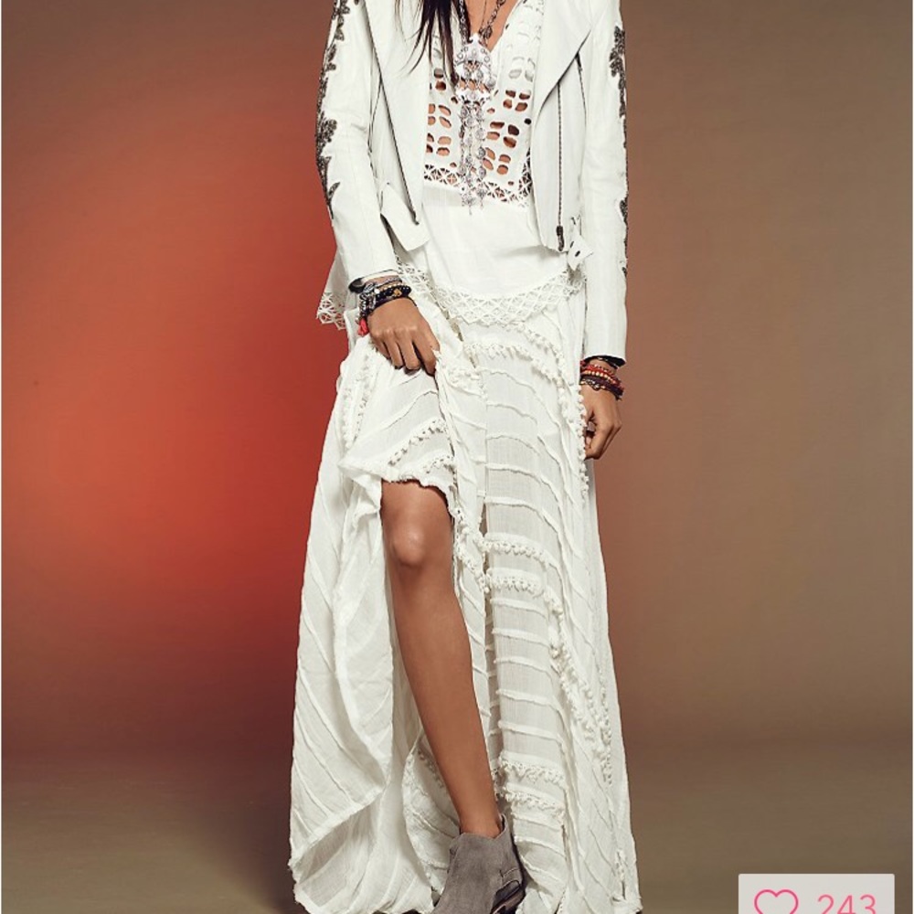 Free people tassel skirt